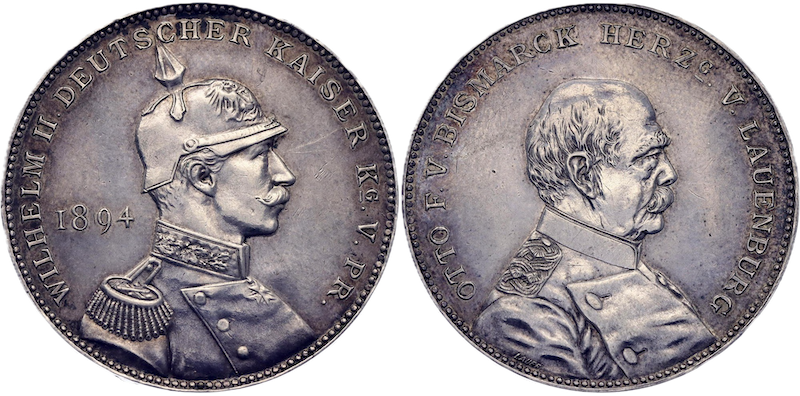 Villem II. Bismarck medaile